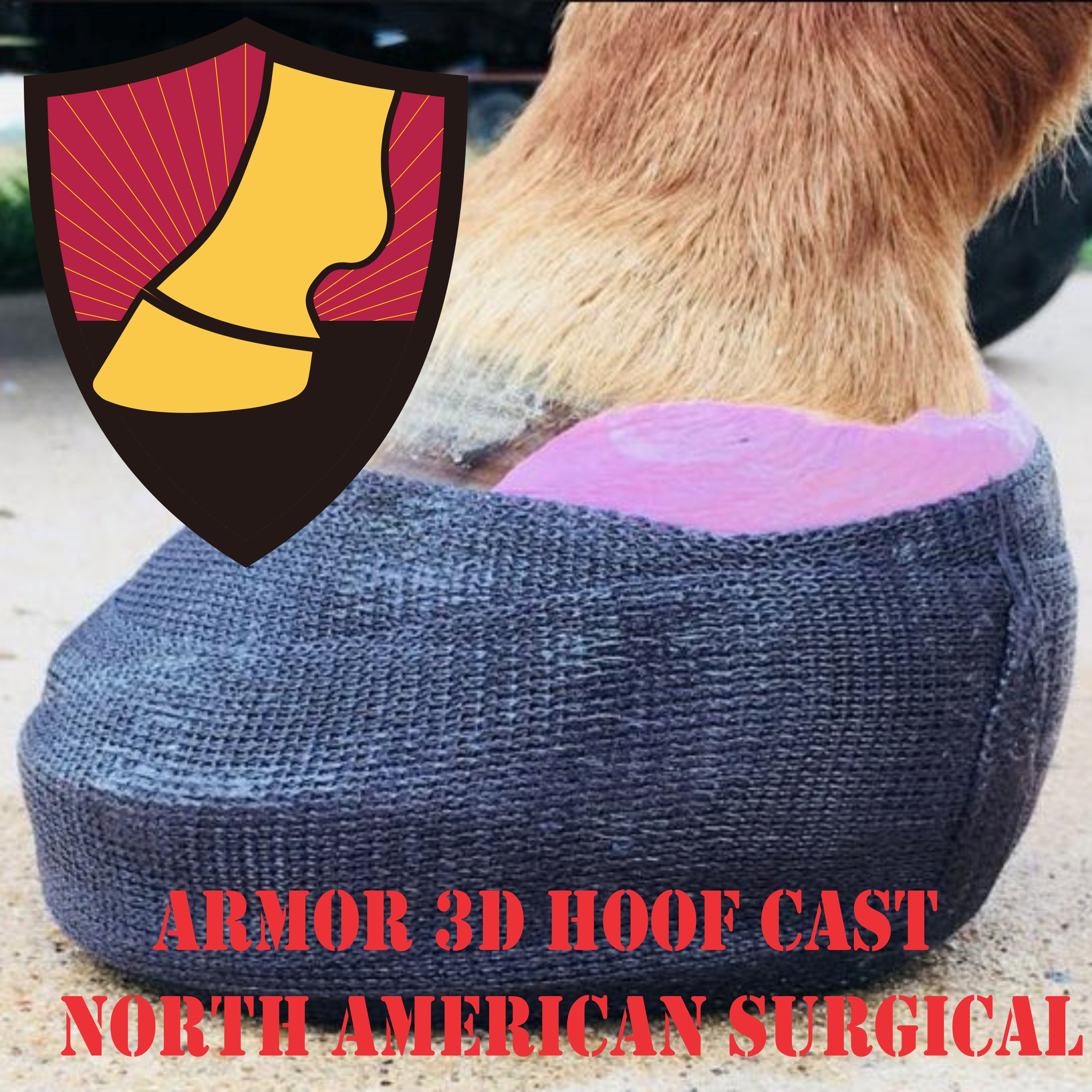 ARMOR 3D HOOF CAST
